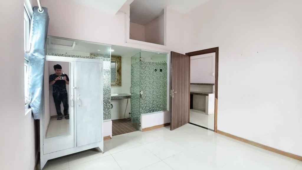 phòng ngủ riêng căn hộ mini tân bình